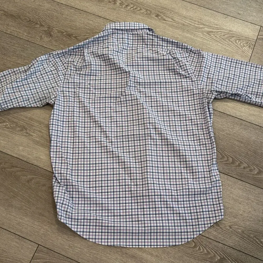 Polo Ralph Lauren Shirt Mens XL Plaid Performance Classic Fit Button‎ Up Casual